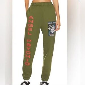 Boys Lie Green Angel Psychic Sweatpants